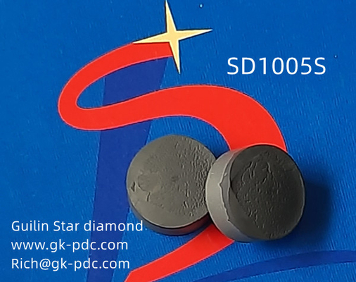 SD1105 다결정성 다이아몬드 절삭기들 OEM ODM 복숭아는 드릴 비트 동안 형성했습니다